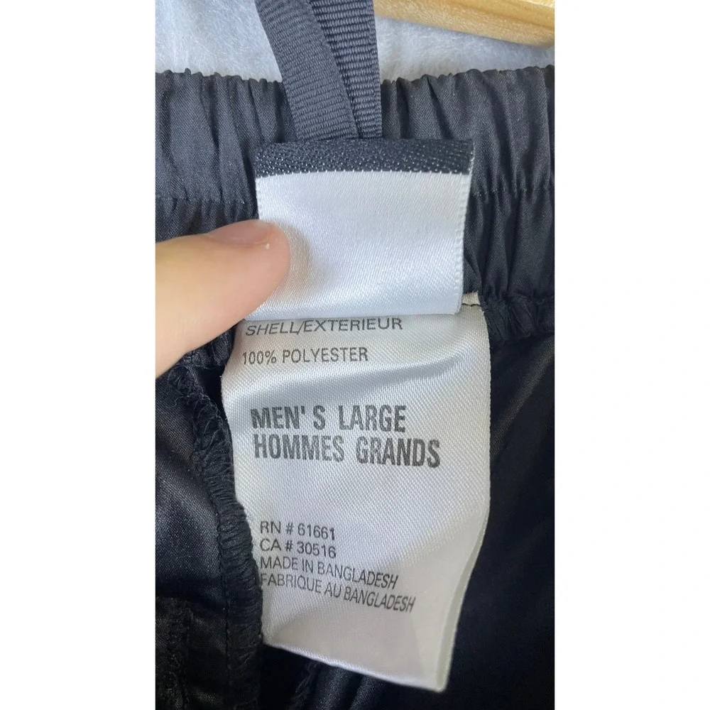 The North Face Hyadrenaline Wind Pants Mens Large Black Excellent Lightweight